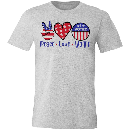 Peace Love Vote T-Shirt