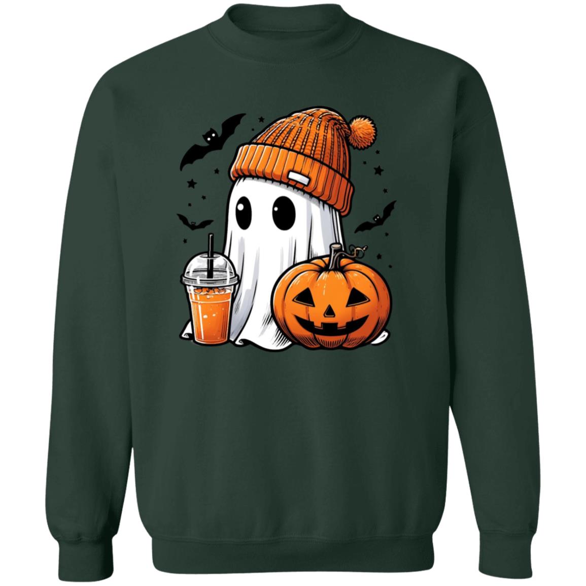 Sweatshirt - Ghost with Coffee