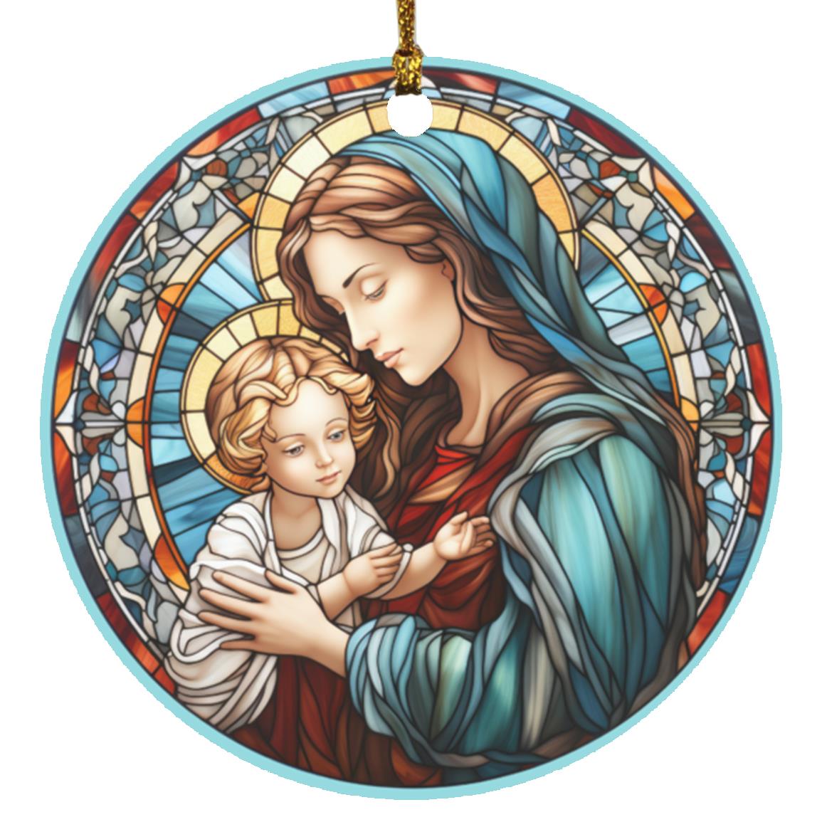 Nativity 2 - Circular Ornament