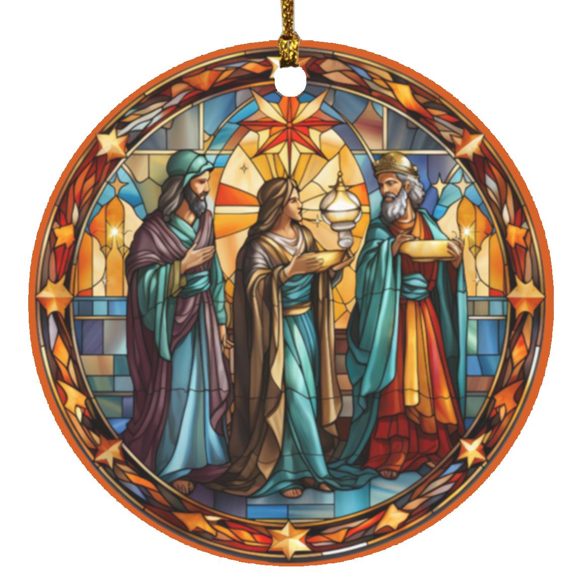 Nativity 2 - Circular Ornament