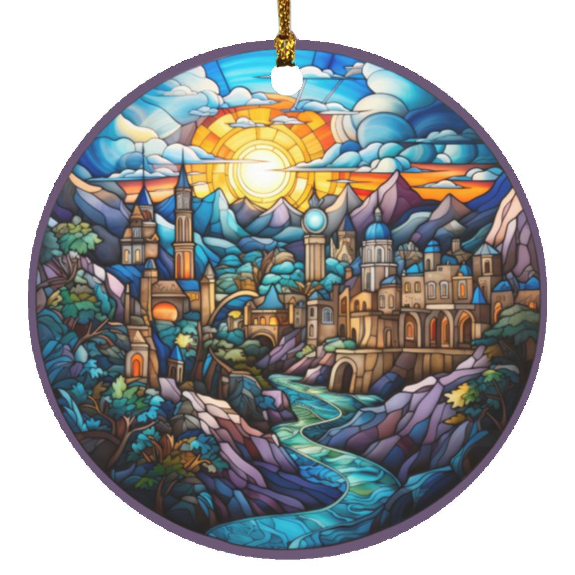 Nativity 2 - Circular Ornament