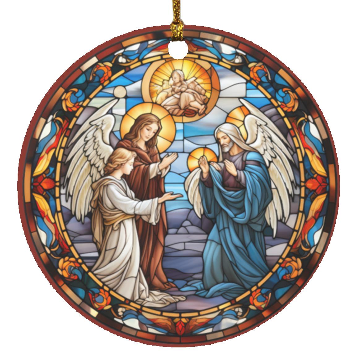 Nativity 2 - Circular Ornament