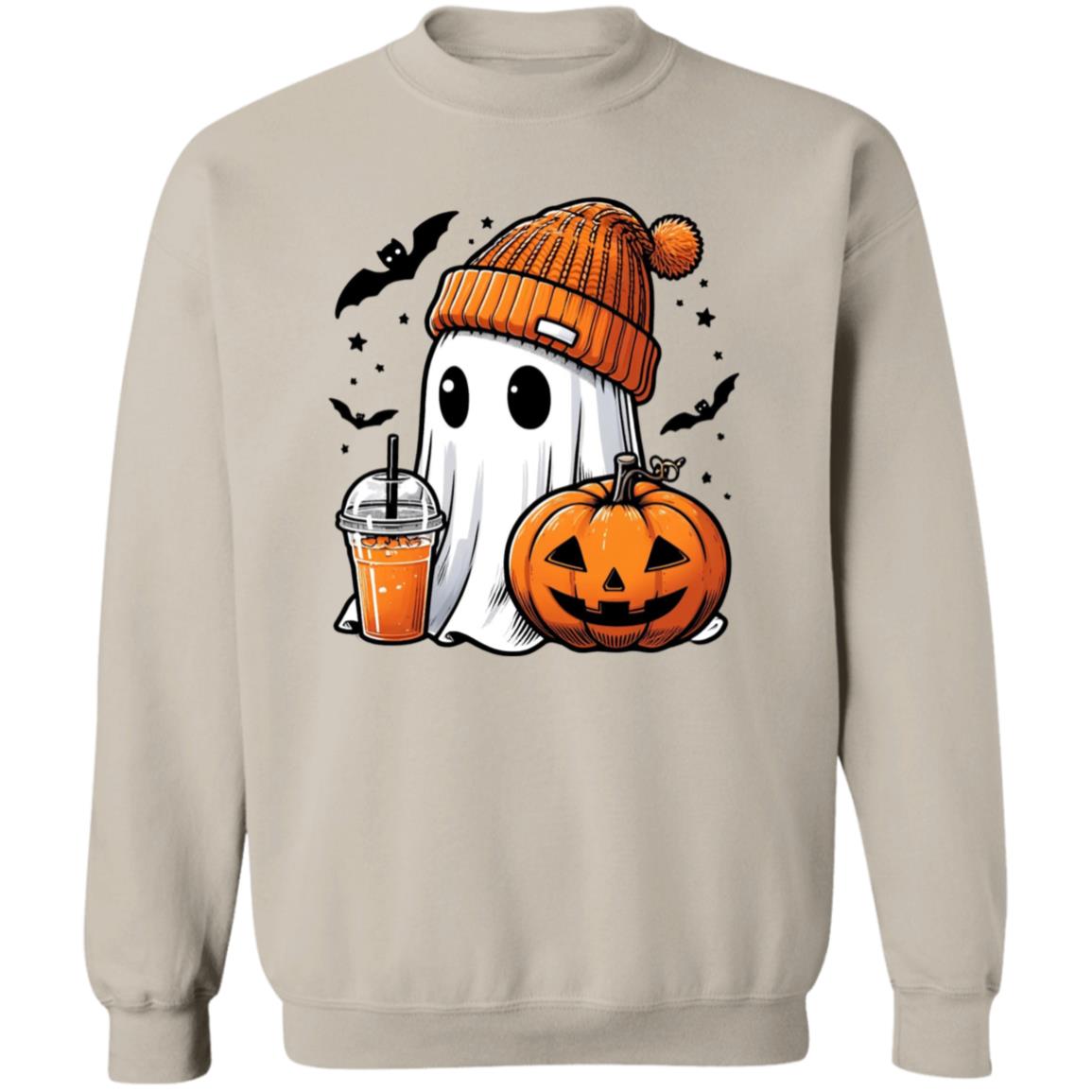 Sweatshirt - Ghost with Coffee