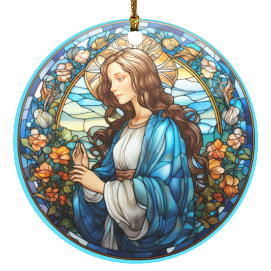 Nativity 2 - Circular Ornament