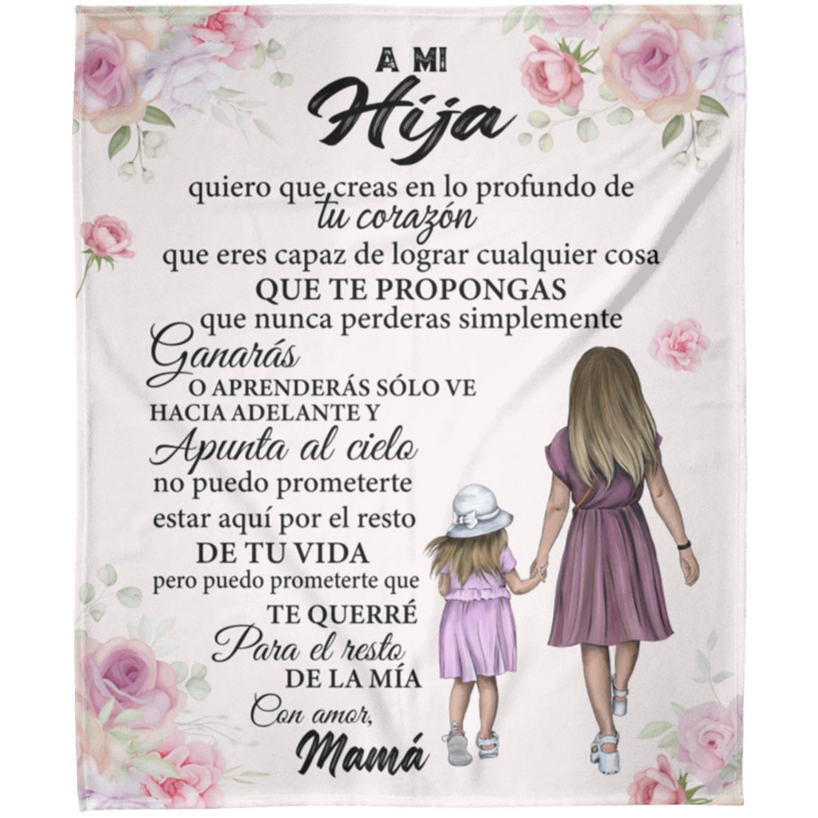 To My Daughter - Mom and Daughter