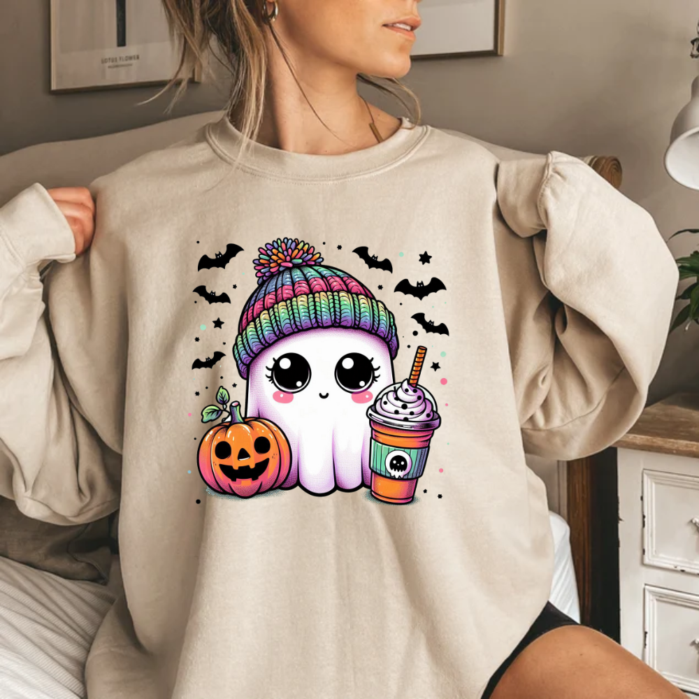 Sweatshirt- Ghost with Latte