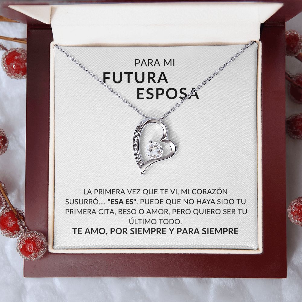 Future Wife (B&amp;W) | Forever Love Necklace 