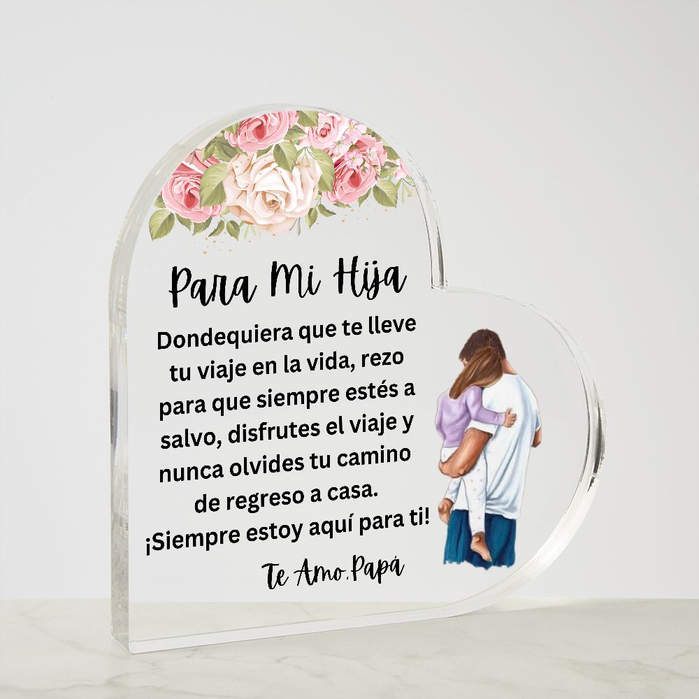 My Daughter - Heart Plaque