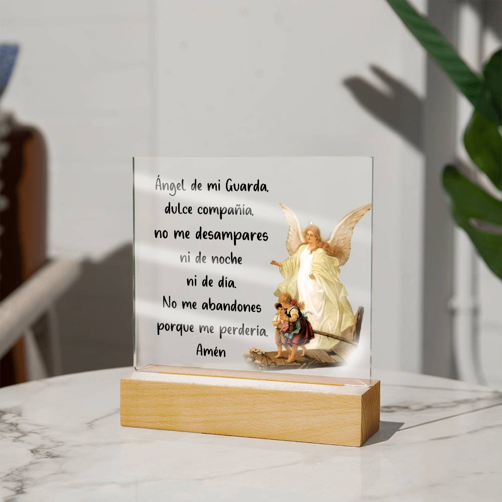 My Guardian Angel | Square Acrylic Plaque