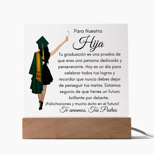 Graduation (Daughter) - Acrylic Plaque