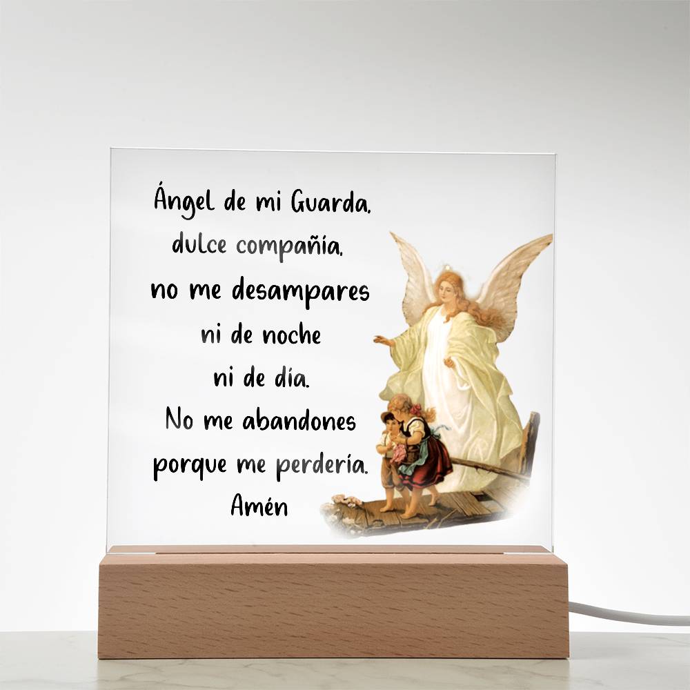 My Guardian Angel | Square Acrylic Plaque