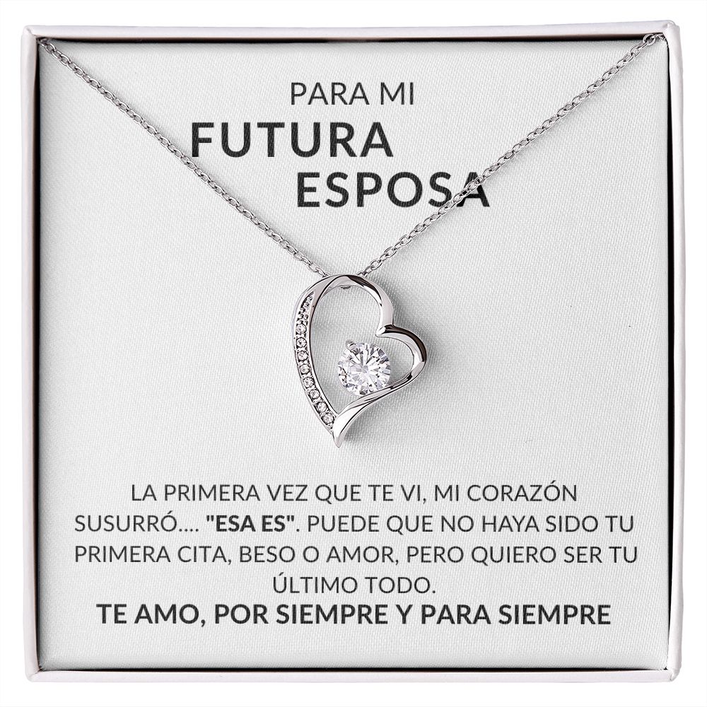 Future Wife (B&amp;W) | Forever Love Necklace 