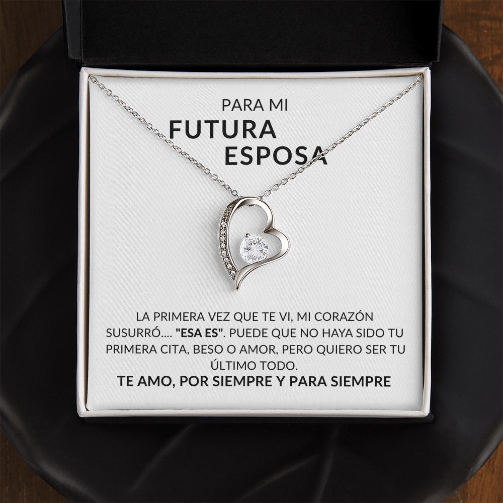 Future Wife (B&amp;W) | Forever Love Necklace 