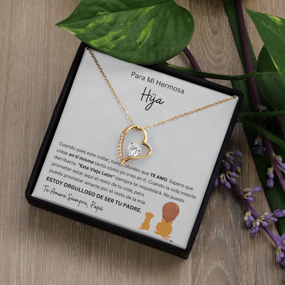 Beautiful Daughter | Forever Love Necklace - Lion 