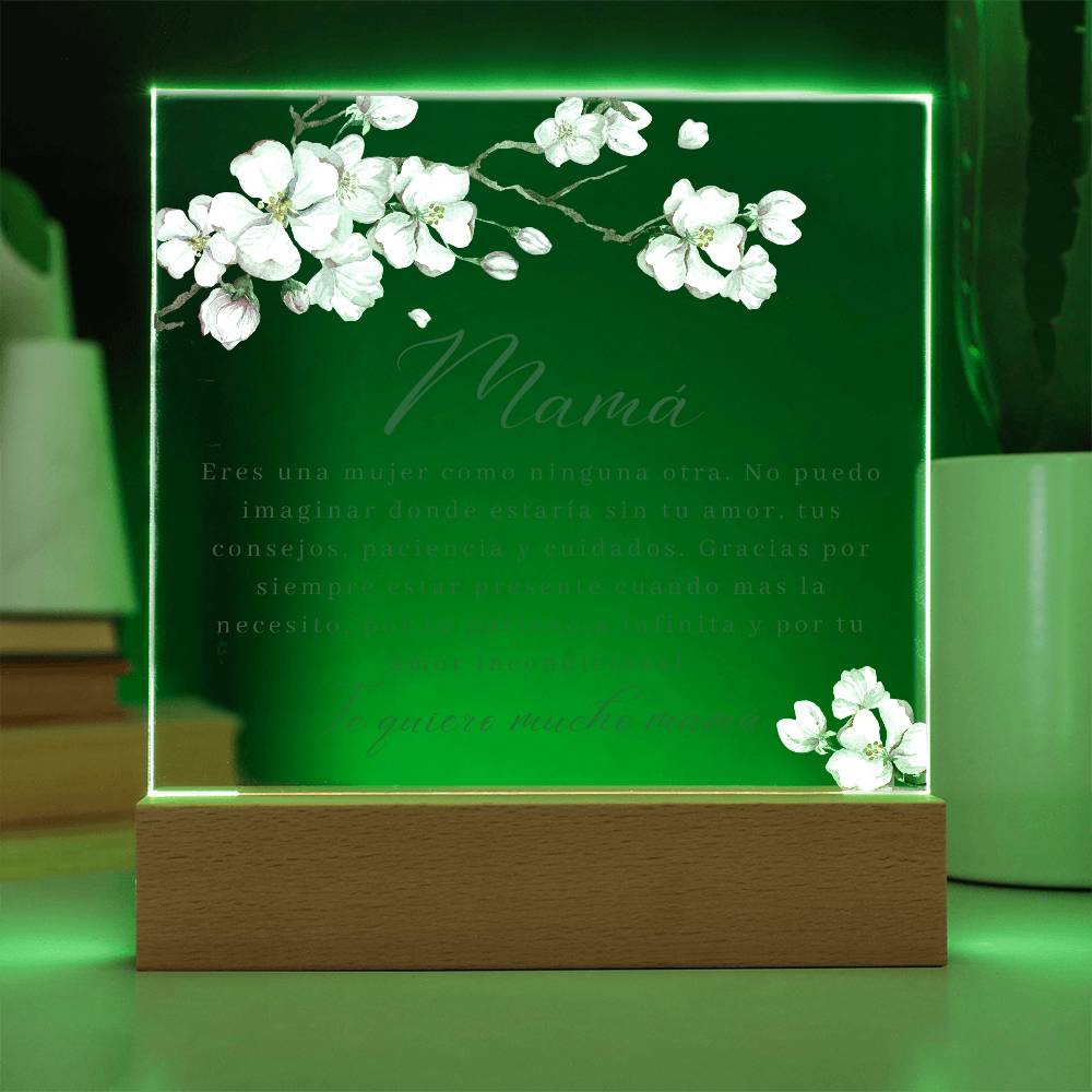 Mom (Cherry Blossom) - Acrylic Plaque