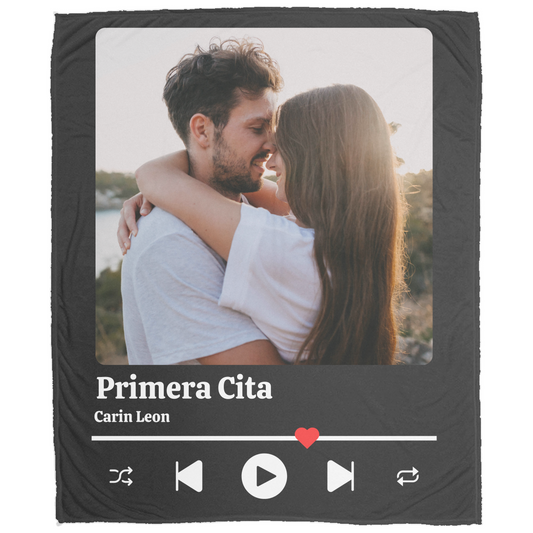 Manta Musical Personalizada con Foto