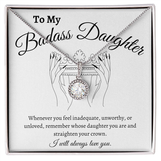 Badass Daughter | Eternal Hope Necklace - Crown 