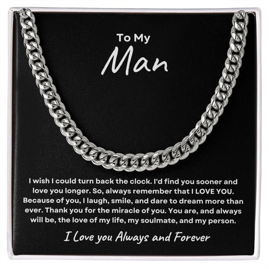 To My Man | Cuban Link - Blk 