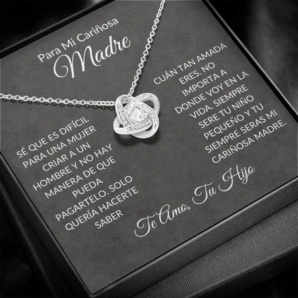 For My Mother | Love Knot Necklace 