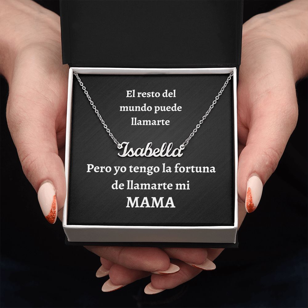 Name Necklace - Mom 