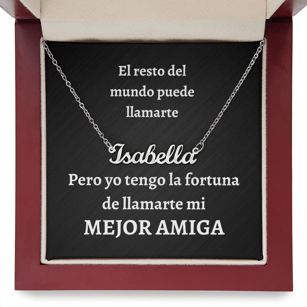 Name Necklace - Best Friend 