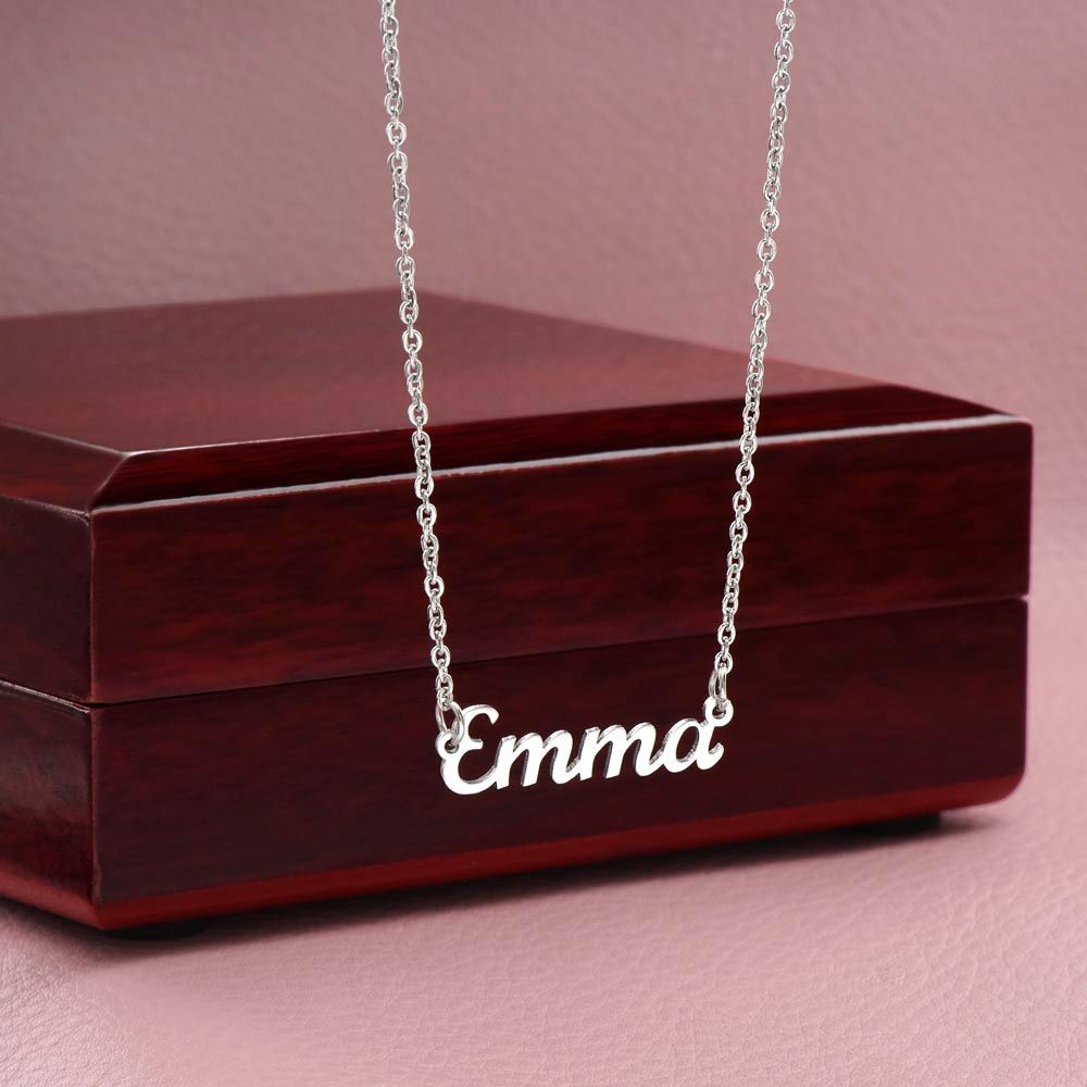 Name Necklace - Girlfriend 